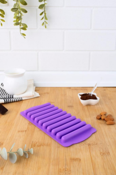 SİLİCOLİFE ÇUBUK ÇİKOLATA VE BUZ KALIBI LİLA