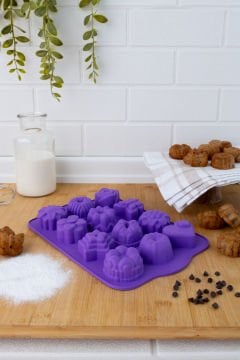 SİLİCOLİFE 12'Lİ KARMA KEK KALIBI