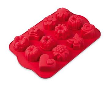 SİLİCOLİFE 12'Lİ KARMA KEK KALIBI