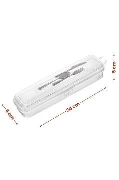 6’lı Çatal Kaşık Bıçak Kutusu Seti, Sofra Takımı Saklama Kutusu Çeyizlik Çekmece Taşınır Organizer