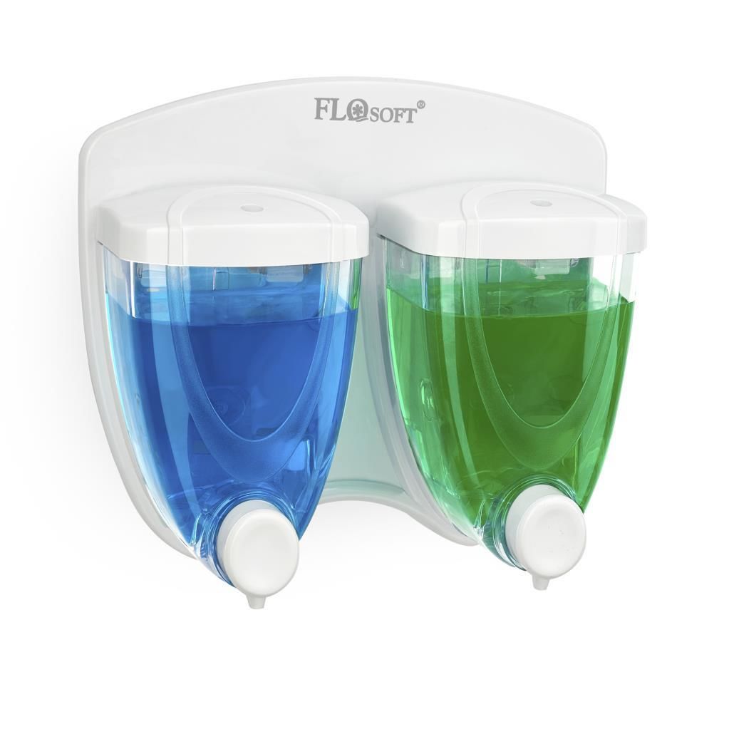 FLOSOFT İKİZ SIVI SABUNLUK VE DEZENFEKTAN VERİCİ 350 ml+350 ml F029