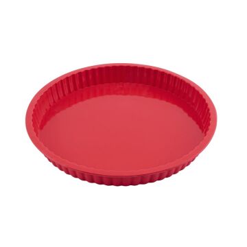 SİLİCOLİFE BORCAM KEK VE TURTA KALIBI(VAKUMLU) Kırmızı