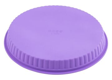 SİLİCOLİFE BORCAM KEK VE TURTA KALIBI(VAKUMLU) LİLA