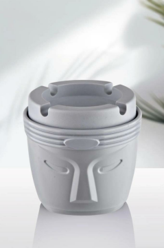 4'lü King Kokusuz Küllük, Kokusuz Dumansız Yuvarlak Küllük 4 Adet