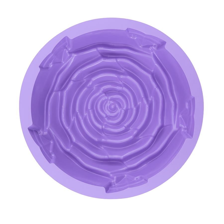SİLİCOLİFE GÜL KEK KALIBI LİLA
