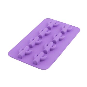 SİLİCOLİFE KAKTUS BUZLUK LİLA