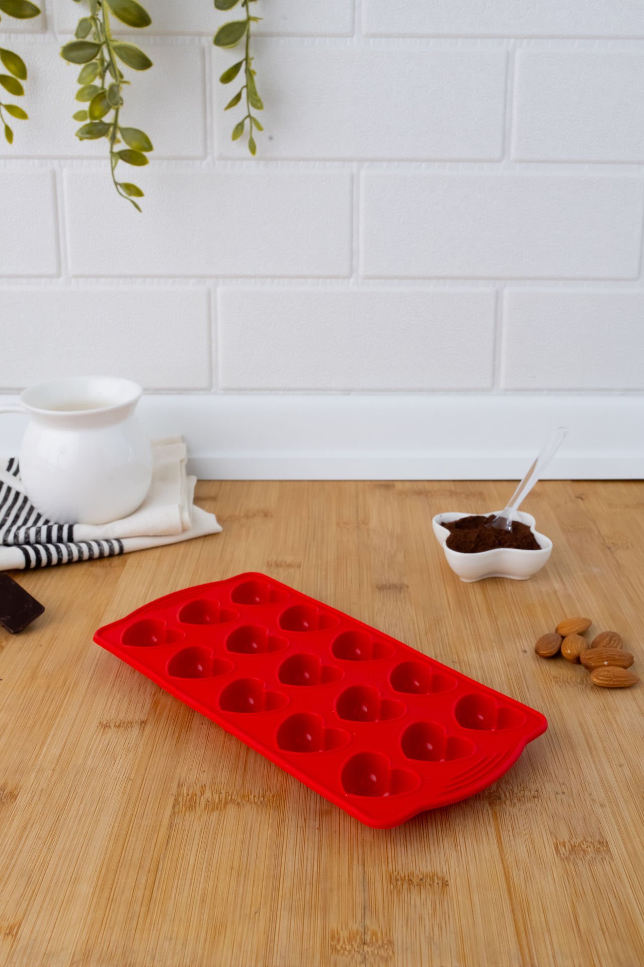 SİLİCOLİFE KALP ÇİKOLATA VE BUZ KALIBI (VAKUMLU)