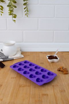 SİLİCOLİFE KALP ÇİKOLATA VE BUZ KALIBI (VAKUMLU)