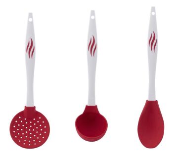 SLİCOLİFE ŞEFİN SERVİS SETİ Kırmızı