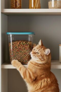 2’li Evcil Hayvan Mama ve Kum Kovası Seti, Kapaklı Kedi Köpek Mama ve Kum Saklama Kabı Kutusu 6lt