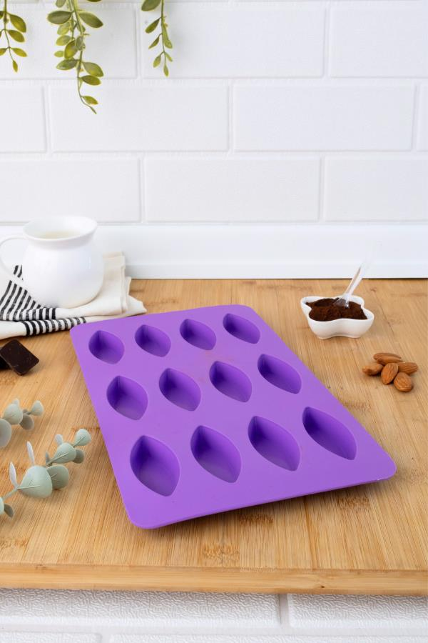 SİLİCOLİFE MİNİ MEKİK KEK KALIBI LİLA