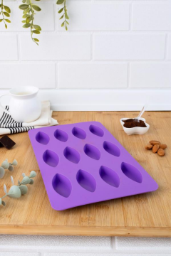SİLİCOLİFE MİNİ MEKİK KEK KALIBI LİLA