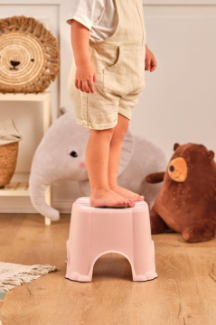 Flosoft Kaydırmaz Çocuk Taburesi, Figürlü Çocuk Banyo Lavabo Klozet Taburesi
