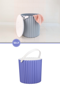 FLORA TRENDY ÇOK AMAÇLI YUVARLAK KOVA F365