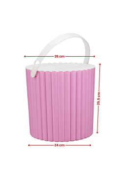 FLORA TRENDY ÇOK AMAÇLI YUVARLAK KOVA F365