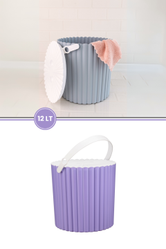 FLORA TRENDY ÇOK AMAÇLI YUVARLAK KOVA F365