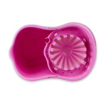 FLORA KİRLİ SU HAZNELİ TEMİZLİK KOVASI F059 Pembe