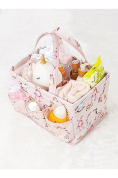 Onikiden Bebek Bakım Çantası, Anne Bebek Bakım Düzenleyici Organizer Pembe