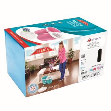FLORA BALERİNA TEMİZLİK SETİ F139 Gri