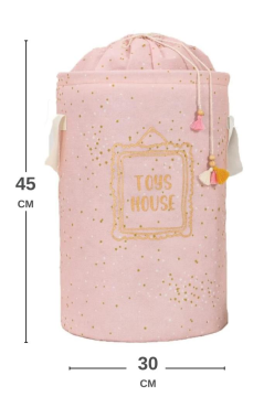 Onikiden Bebek Odası Oyuncak Sepeti, Yuvarlak Torbalı Çocuk Oyuncak & Kirli Çamaşır Sepeti