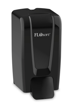 Manuel Gagalı Köpük Sabun Dispenseri F246, Duvara Monte Hijyenik Köpük Sabunluk 900 ml Siyah