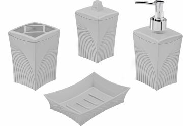 FLORA DİVA BANYO SETİ F350 GÜMÜŞ