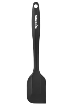 Silicolife 3’lü Spatula Seti, Isıya Dayanıklı Yanmaz Yapışmaz Silikon Küçük Spatula Büyük Spatula Kaşık Spatula