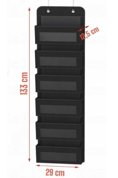 Kapı Arkası Düzenleyici Raf 6 Katlı, Yatak Çocuk Bebek Odası Banyo Havlu Çok Amaçlı Organizer