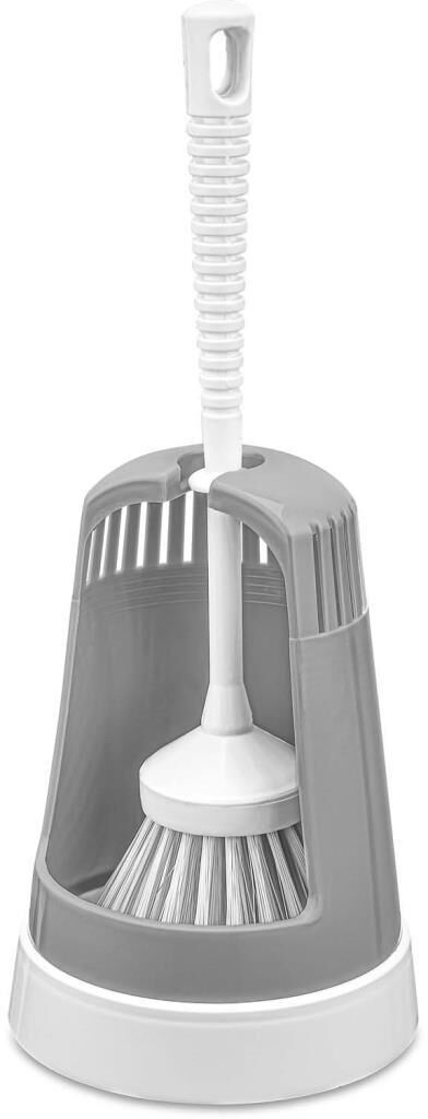 FLORA KLASİK TUVALET FIRÇASI F026 GÜMÜŞ