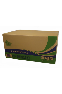 Flosoft Torte Z Katlama Kağıt Havlu 200 Yaprak 12’li Paket, 2 Katlı Süper Emici Dispenser Havlusu 1 Koli