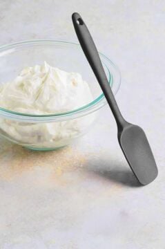 Silicolife Kaşık Spatula, Isıya Dayanıklı Yanmaz Yapışmaz Tek Parça Silikon Kaşık Spatula 27cm Antrasit