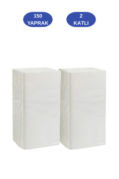 Flosoft Torte Mini Dispenser Peçete 150 Yaprak 24’lü Paket, 2 Katlı 10x20.5 cm Peçete 1 Koli
