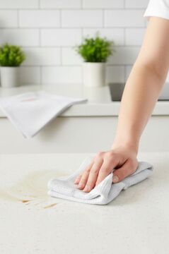 3 Adet Mikrofiber Cam ve Yüzey Temizlik Bezi, Islak Kuru Kullanım Leke Bırakmaz Yıkanabilir 40x60cm