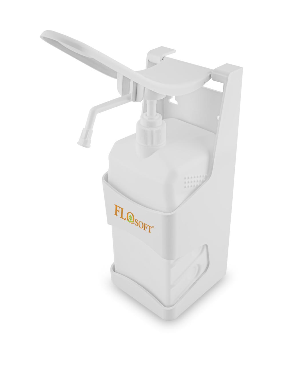 FLOSOFT BÜYÜK EL DEZENFEKTAN APARATI PÜSKÜRTMELİ BAŞLIKLI 2000 ML