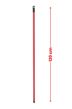 Standart Mop Temizlik Kovalarıyla Uyumlu Sap ve Paspas Seti, 120cm Vidalı Metal Sap + 2 Adet Paspas