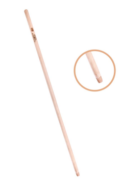 Dış Mekan Fırça ve Sap Temizlik Set, Bahçe Yaprak Moloz Süpürme Fırçası 50cm + Vidalı Ağaç Sap 120cm