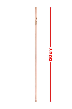 3 Adet Vidalı Ağaç Sap 120 Cm, Çekpas Paspas Fırça Süpürge Mop Sapı Ahşap 3’lü Set (Standart Uç)