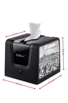 Soft Touch Kadife Desen Modern Peçetelik, Dekoratif Peçete Dispenseri Yumuşak Kaplama F268