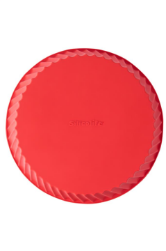 Onikiden Yanmaz Yapışmaz Airfryer Silikon Pişirme Kabı SL099 - Tüm Fritözlerle Uyumlu 20x5cm Kırmızı