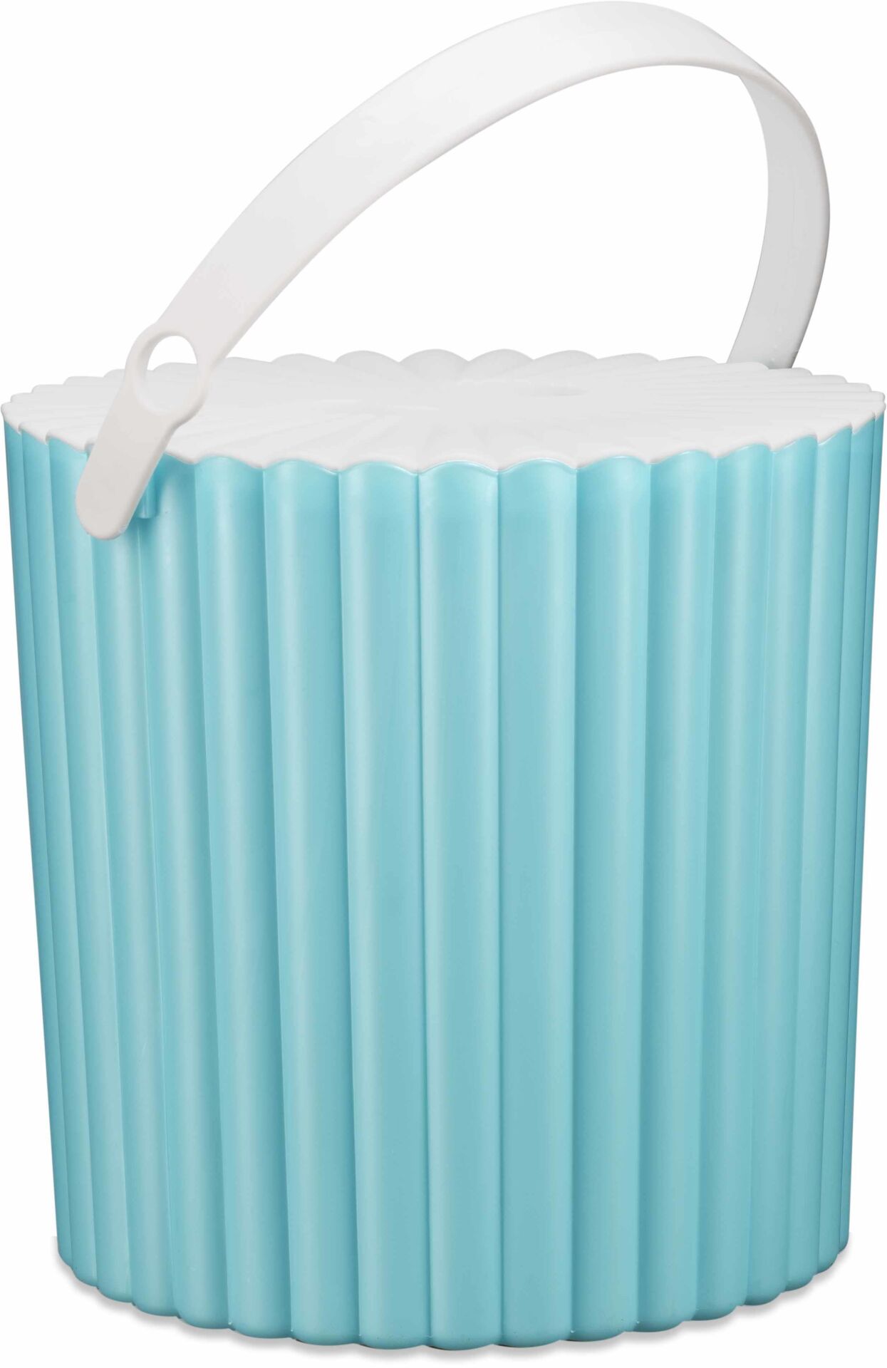 FLORA TRENDY ÇOK AMAÇLI YUVARLAK KOVA F365 Turkuaz