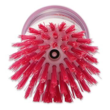 FLORA DETERJAN HAZNELİ BULAŞIK FIRÇASI F389 BEYAZ/PEMBE