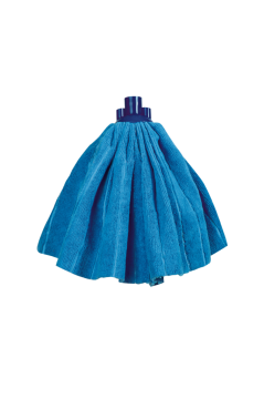 Flora 2’li Temizlik Seti Mavi, Sıkmalı Temizlik Yer Silme Kovası + Süper Emici Mikrofiber Jumbo Mop