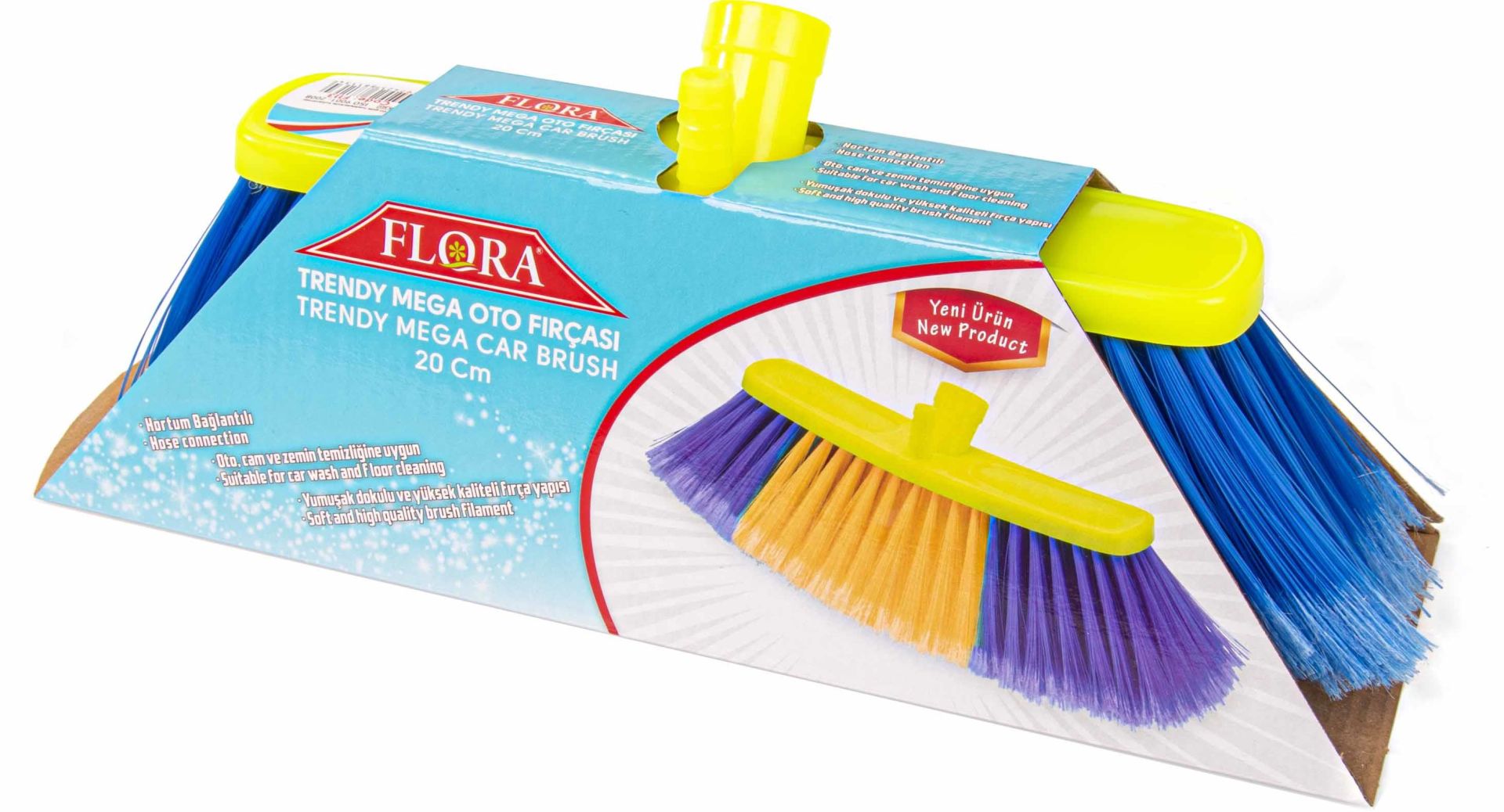 FLORA TRENDY MEGA OTO FIRÇASI 20 CM F113