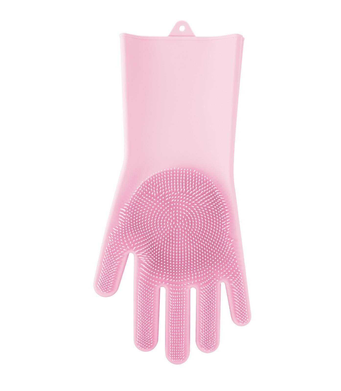 SİLİCOLİFE SİHİRLİ ÇOK FONKSİYONLU BULAŞIK ELDİVENİ SL-060 Pembe
