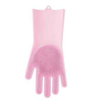 SİLİCOLİFE SİHİRLİ ÇOK FONKSİYONLU BULAŞIK ELDİVENİ SL-060 Pembe