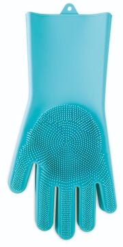 SİLİCOLİFE SİHİRLİ ÇOK FONKSİYONLU BULAŞIK ELDİVENİ SL-060 Mavi