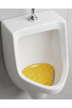 3 Adet PisMiss Üçgen Koku Giderici, Pisuvar Lavabo Banyo Gider Süzgeci Kir Leke Tutmaz 30 Gün Etkili