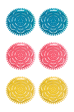 6 Adet PisMiss Yuvarlak Koku Giderici, Pisuvar Lavabo Banyo Gider Süzgeci Kir Tutmaz 30 Gün Etkili