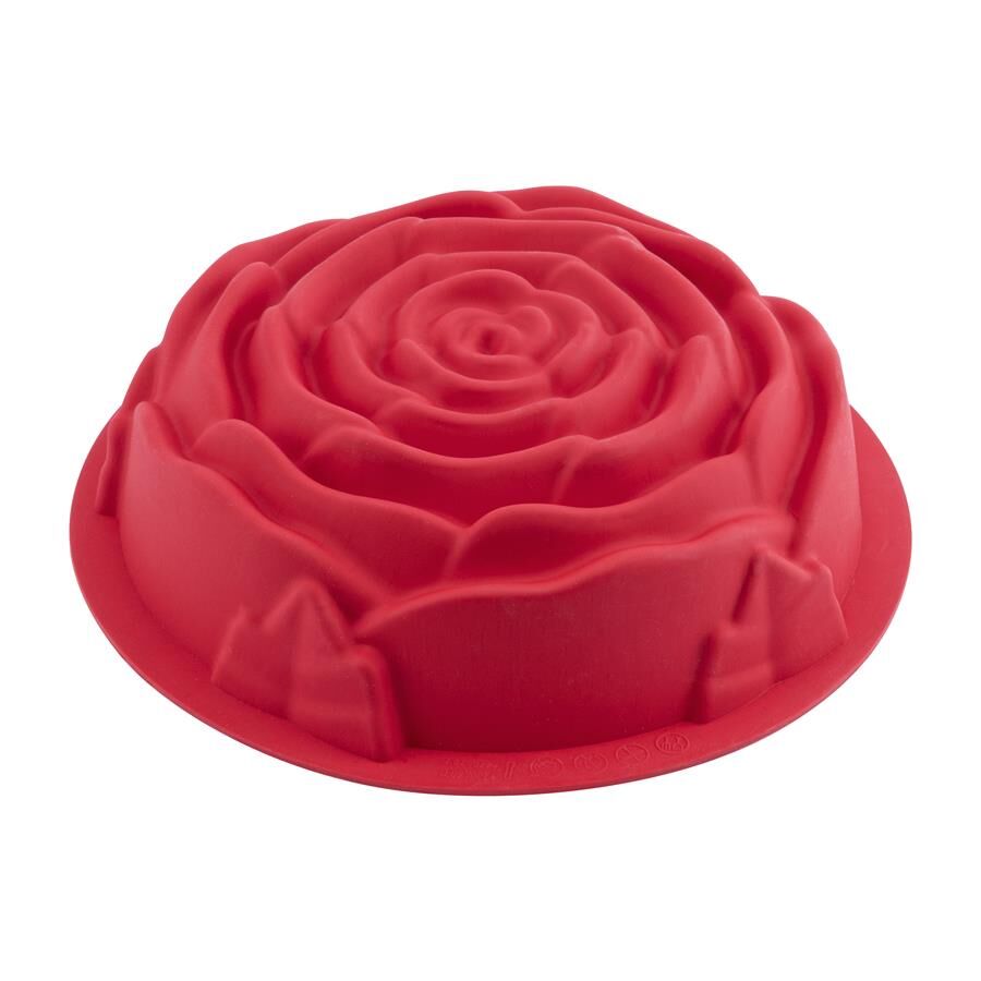 SİLİCOLİFE GÜL KEK KALIBI Kırmızı