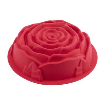 SİLİCOLİFE GÜL KEK KALIBI Kırmızı